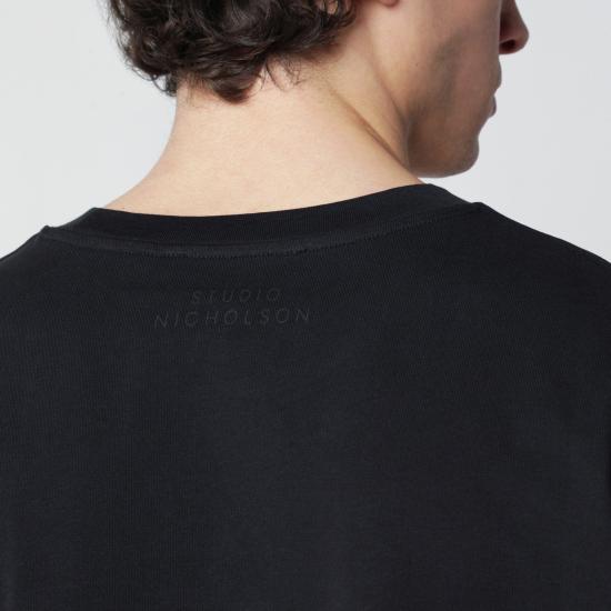 26SS 스튜디오 니콜슨 반팔 티셔츠 LAYSNM1066 Black - STUDIO NICHOLSON
