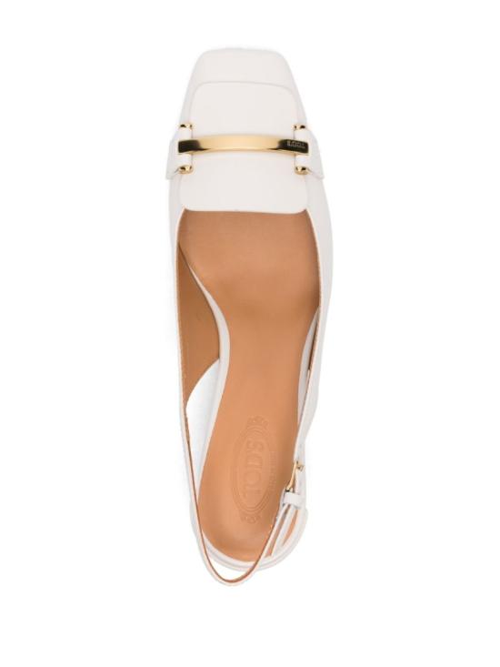 25SS 토즈 힐/펌프스 XXW63L0JE10SMX B015 White - TODS