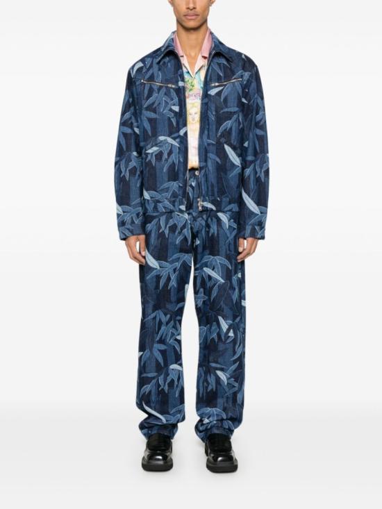  겐조 데님 팬츠 FF55DP4106P1 DM Blue - KENZO