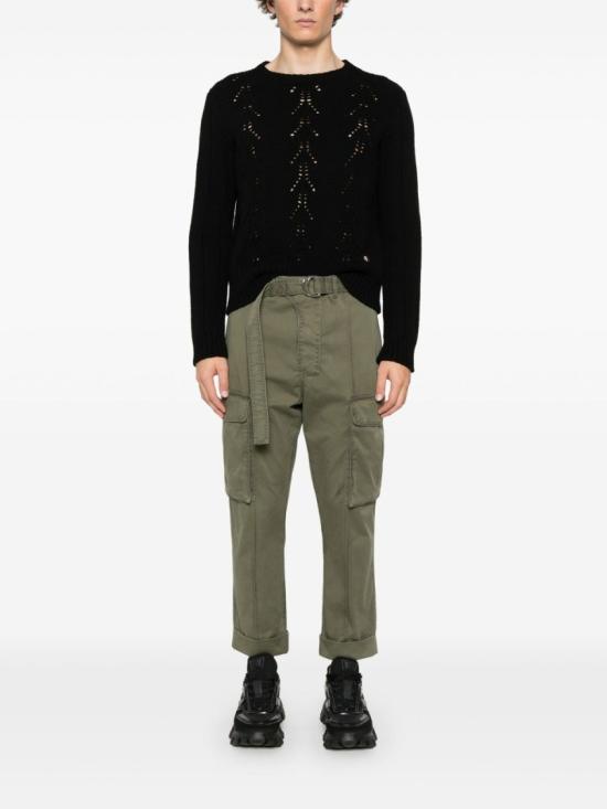  발망 카고 팬츠 EH1PQ340CF87 7CW Green - BALMAIN