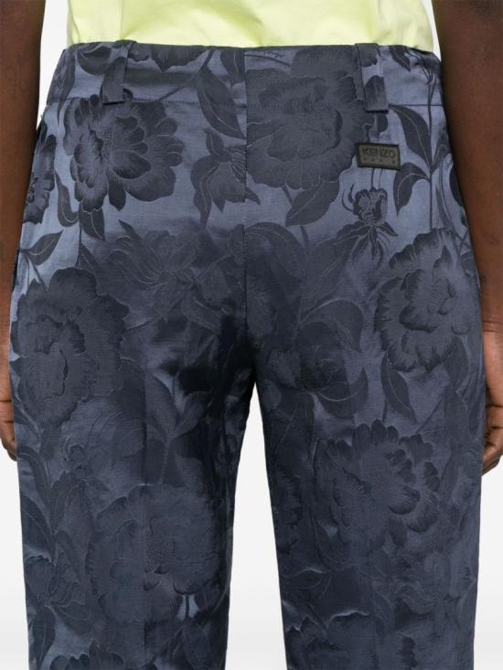  겐조 스트레이트 팬츠 FF52PA0939JG 67 Blue - KENZO