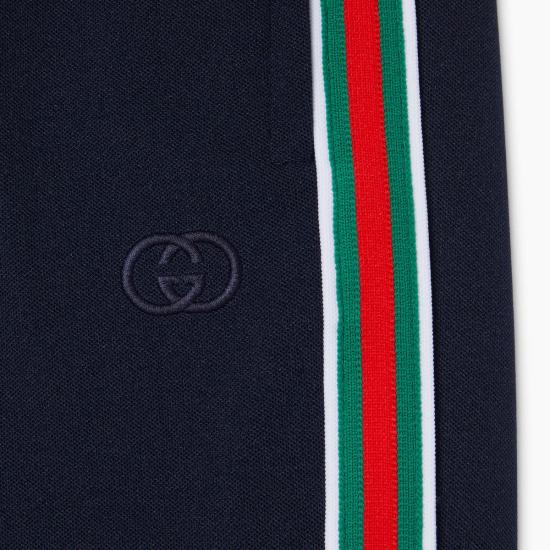 26SS 구찌 스트레이트 팬츠 847843XJHIU4306 Blue - GUCCI