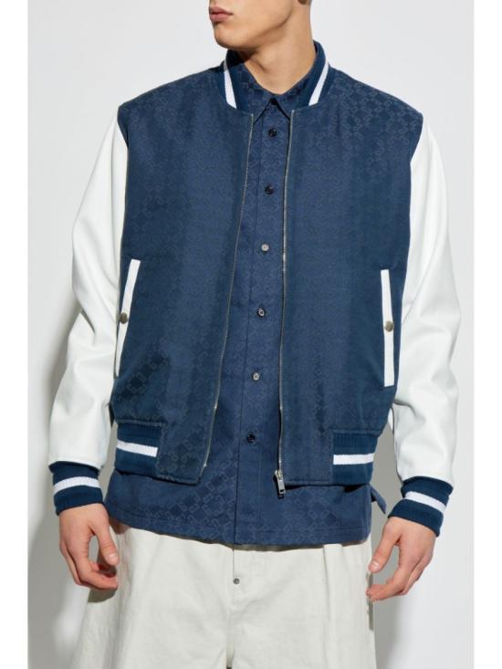 지방시 봄버 자켓 BM01AP6Y3J 411 Blue - GIVENCHY