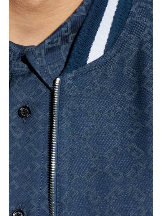  지방시 봄버 자켓 BM01AP6Y3J 411 Blue - GIVENCHY
