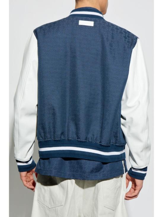  지방시 봄버 자켓 BM01AP6Y3J 411 Blue - GIVENCHY