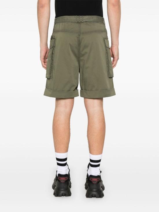  발망 숏팬츠 EH1PA120CF87 7CW Green - BALMAIN