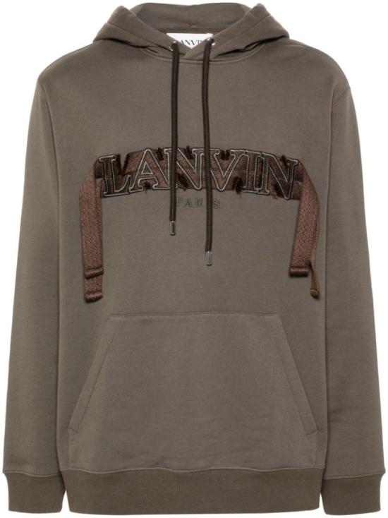  랑방 후드 티셔츠 RM HO0009 J199 A24 675 Green