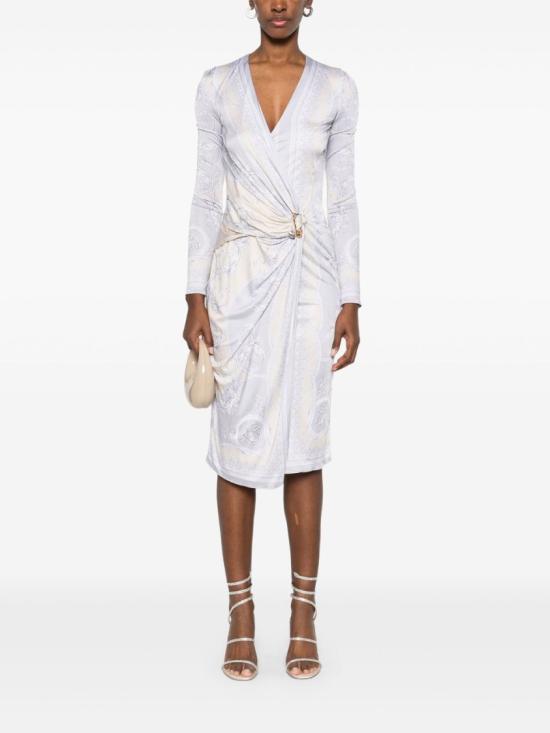 25SS 베르사체 롱 원피스 1018061 1A13871 5E450 Neutrals - VERSACE