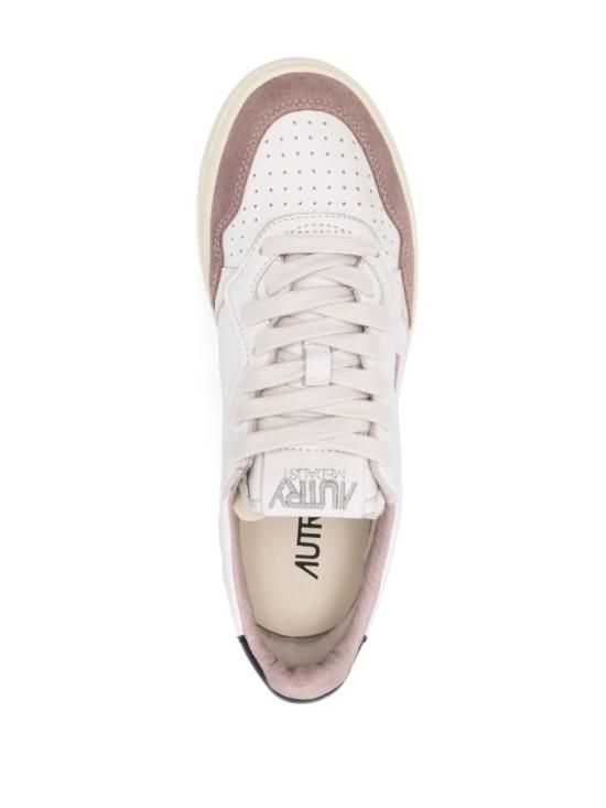  오트리 메달리스트 로우 레더 스니커즈 AULW GS20 White - AUTRY