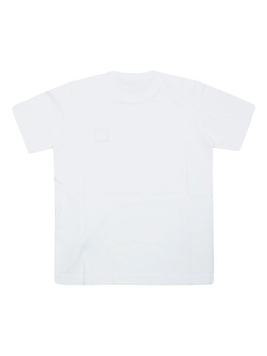 26SS [키즈] 스톤 아일랜드 티셔츠 L1S162100002S0047 V0001 BIANCO - STONE ISLAND