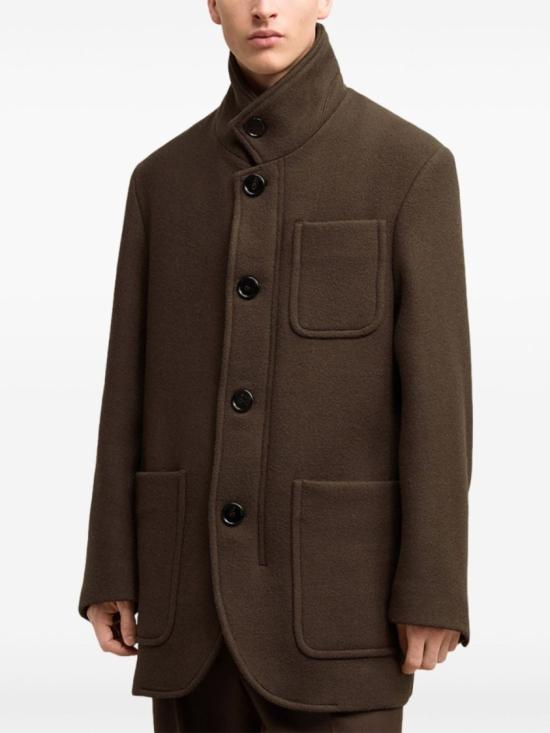  아미 자켓 HCO218 WV0049 221 Brown - AMI