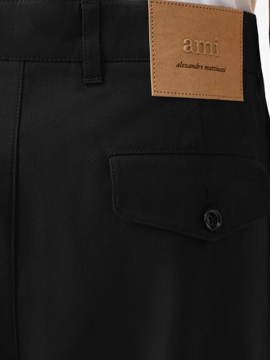 26SS 아미 스트레이트 팬츠 HTR121CO0132 001 Black - AMI