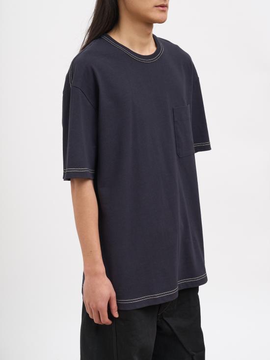 26SS 르메르 반팔 티셔츠 NTS0010LJ1010BR498 Brown - LEMAIRE