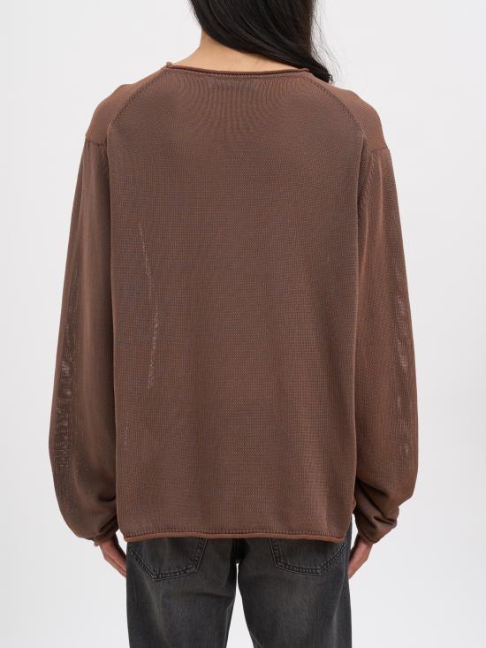 26SS 아워레가시 스웨터 NM2263RCC Brown - OUR LEGACY