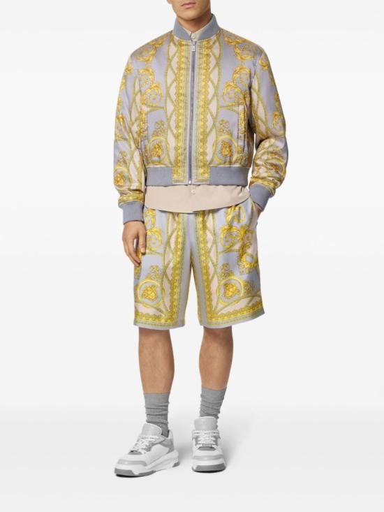  베르사체 봄버 자켓 1016249 1A11388 5E350 Grey - VERSACE