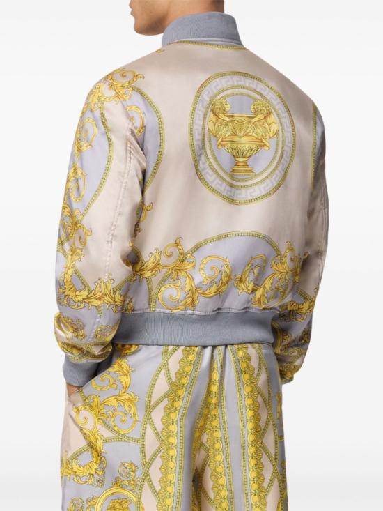  베르사체 봄버 자켓 1016249 1A11388 5E350 Grey - VERSACE