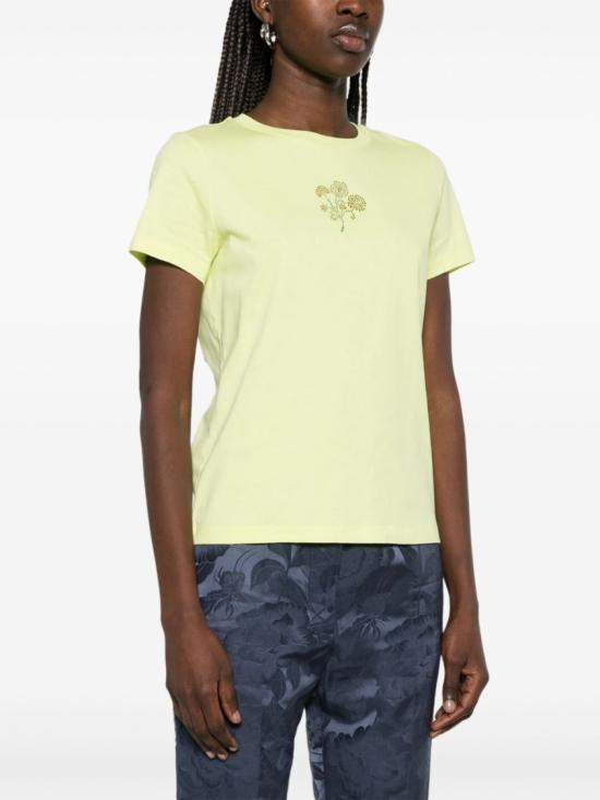 25SS 겐조 반팔 티셔츠 FF52TS1614SO 39 Yellow - KENZO