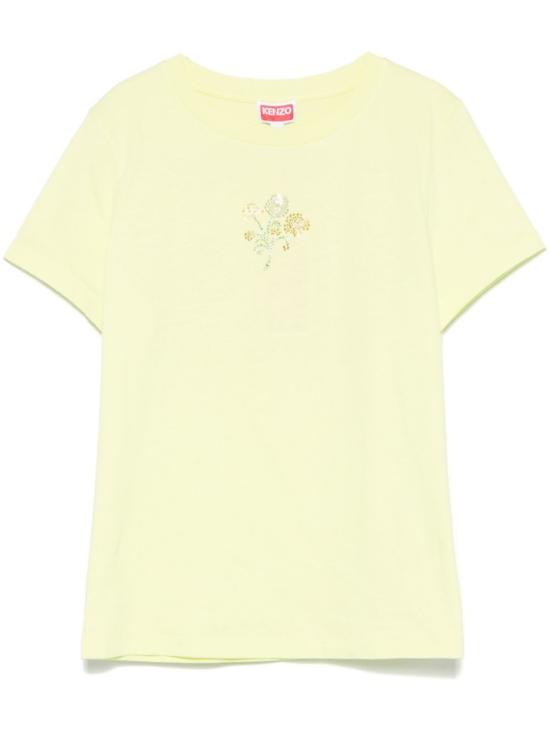 25SS 겐조 반팔 티셔츠 FF52TS1614SO 39 Yellow