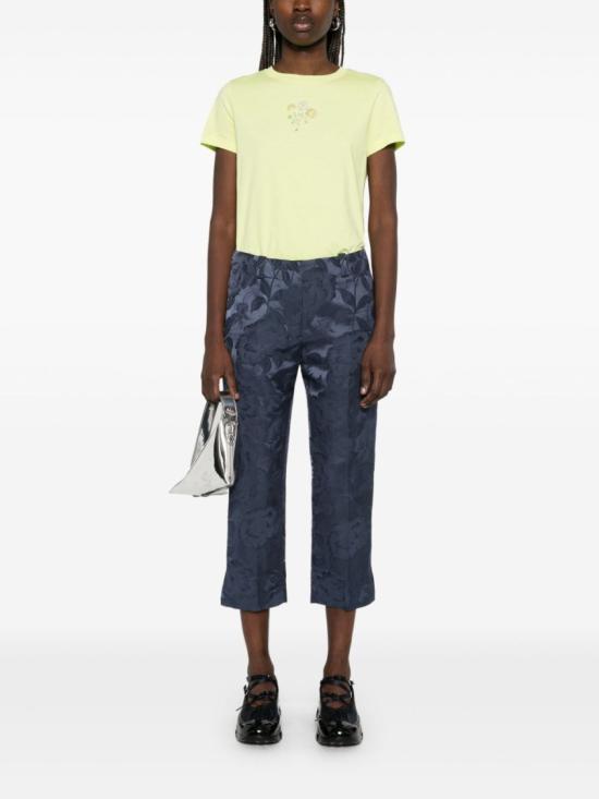 25SS 겐조 반팔 티셔츠 FF52TS1614SO 39 Yellow - KENZO