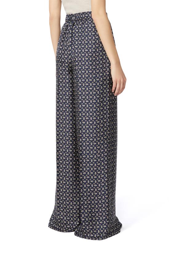 26SS 막스마라 스트레이트 팬츠 2611131131600 001 Blu marino - MAX MARA