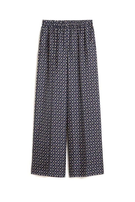 26SS 막스마라 스트레이트 팬츠 2611131131600 001 Blu marino