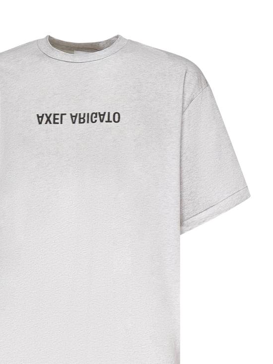 26SS 악셀 아리가토 반팔 티셔츠 A3543001 GREY MELANGE Grey - AXEL ARIGATO