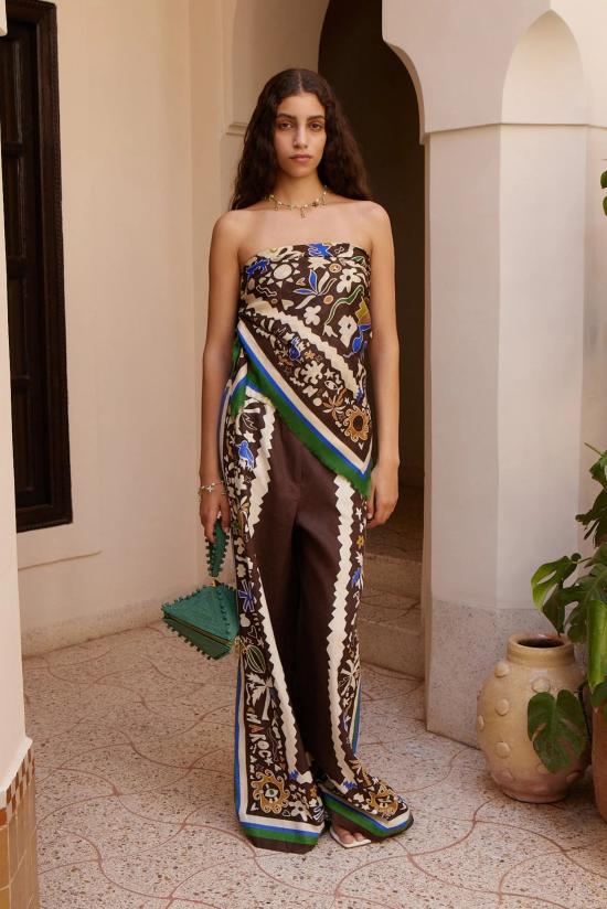 26SS 알레메 팔라초 팬츠 6136P MULTI MultiColour - ALEMAIS