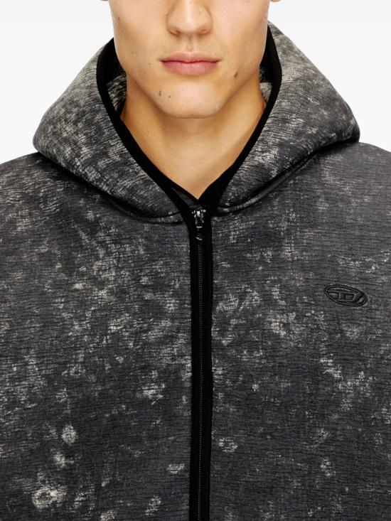 26SS 디젤 긴팔 티셔츠 A209240DCCK 02A Black - DIESEL