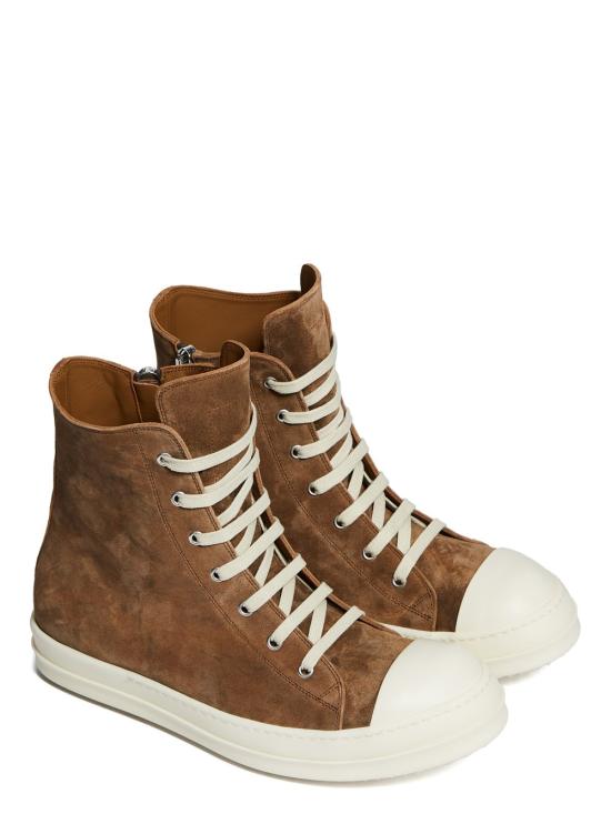 26SS 릭 오웬스 템플 스니커즈 RU01F2890LCSU 10411 Brown - RICK OWENS