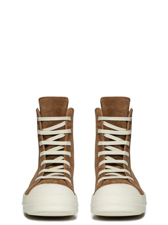 26SS 릭 오웬스 템플 스니커즈 RU01F2890LCSU 10411 Brown - RICK OWENS