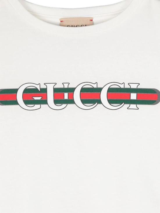 26SS [키즈] 구찌 티셔츠 561651XJGPI 9214 White - GUCCI