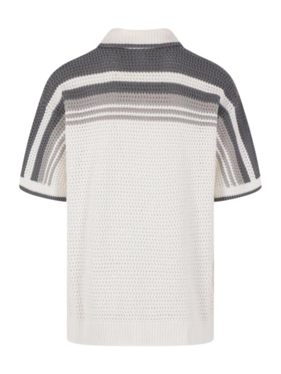 26SS 카사블랑카 반팔 셔츠 MSP26KW93301 WHITEGREY White - CASABLANCA