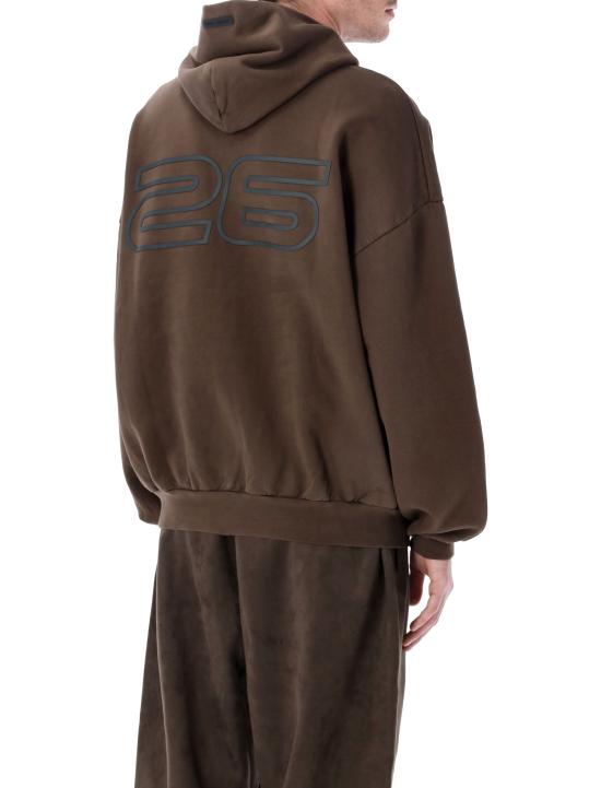 26SS 피어오브갓 후드 티셔츠 192HO256563F BROWN Marrone - FEAR OF GOD