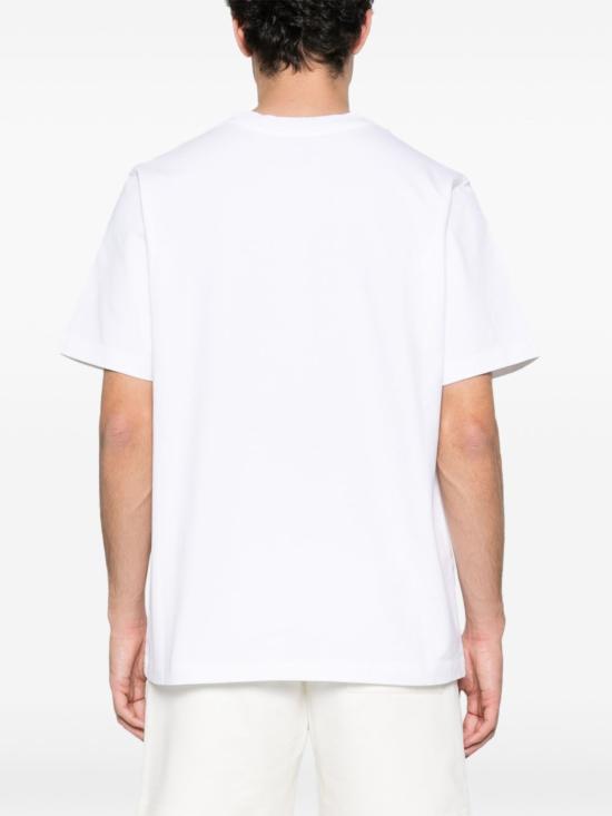 26SS 카사블랑카 반팔 티셔츠 MSP26JTS00115 BRIGHTWHITEJERSEY White - CASABLANCA