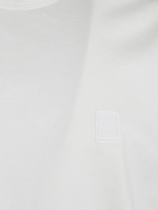 26SS 씨피 컴퍼니 반팔 티셔츠 20CLTS049A 006370W103 White - C.P. COMPANY