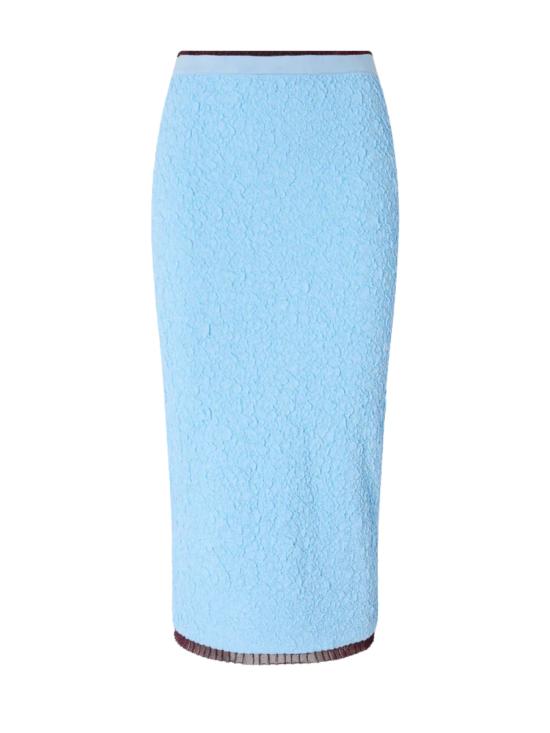 26SS 핑코 미디 스커트 106283 A344G44 Clear Blue