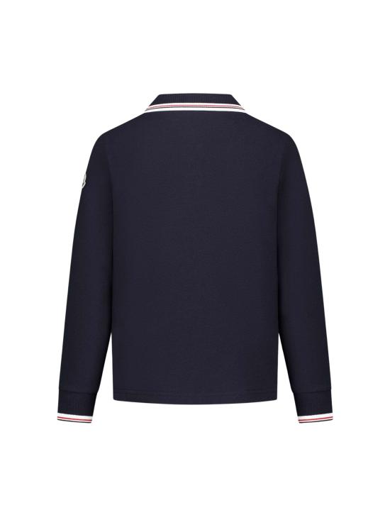 26SS [키즈] 몽클레어 티셔츠 L19548B00001 8496W778 Blue - MONCLER