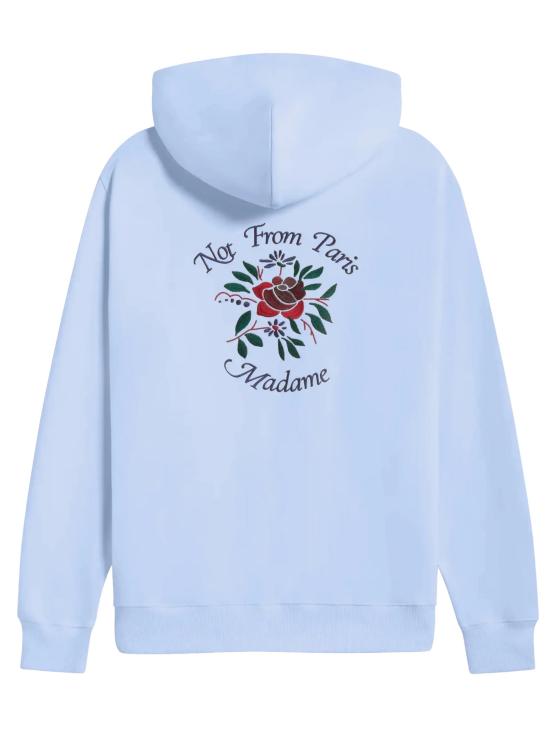 26SS 드롤드무슈 후드 티셔츠 JHO169 CO127LIGHTBLUE Blue - DROLE DE MONSIEUR