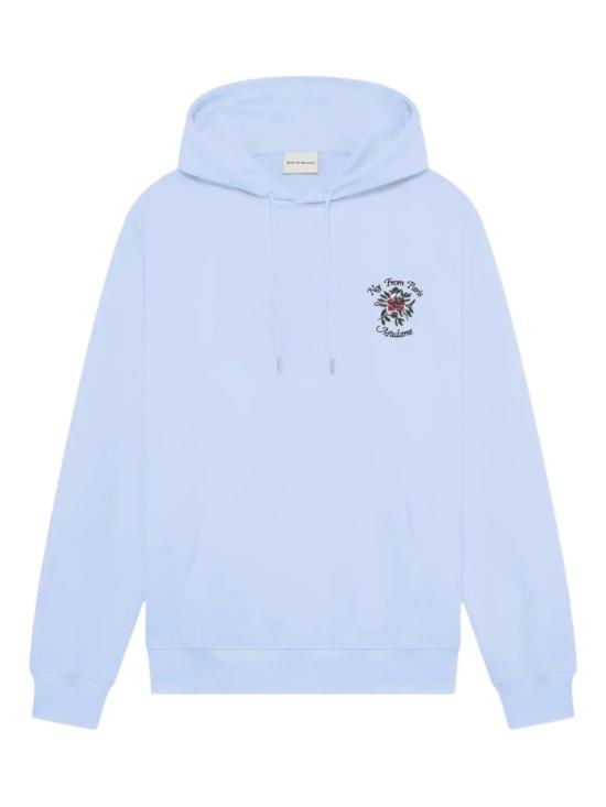 26SS 드롤드무슈 후드 티셔츠 JHO169 CO127LIGHTBLUE Blue - DROLE DE MONSIEUR