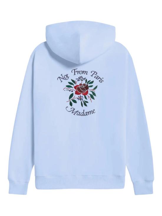 26SS 드롤드무슈 후드 티셔츠 JHO169 CO127LIGHTBLUE Blue - DROLE DE MONSIEUR