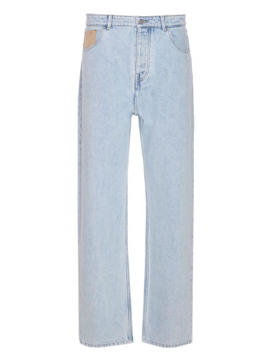 26SS 드롤드무슈 데님 팬츠 PERMBP199 CO123LIGHTBLUE Clear Blue