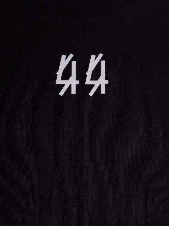 26SS 44레이블 반팔 티셔츠 B0030556 FA706P767 Black - 44 LABEL