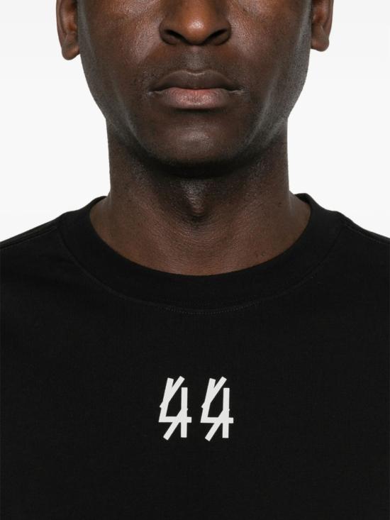 26SS 44레이블 반팔 티셔츠 B0030556 FA706P766 Black - 44 LABEL