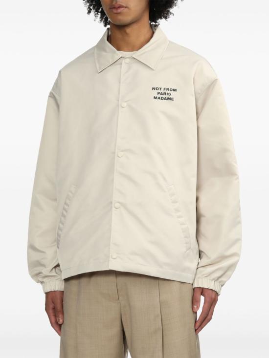 26SS 드롤드무슈 가디건 PERMJT183 PA014MASTIC Cream - DROLE DE MONSIEUR