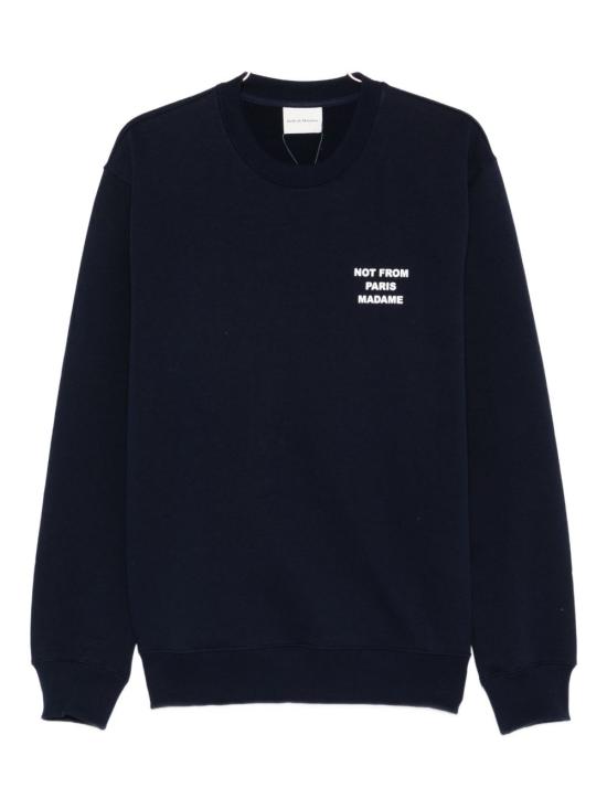 26SS 드롤드무슈 긴팔 티셔츠 PERMSW149 CO127NAVY Blue