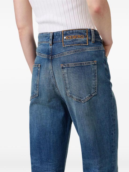 26SS 아이스 비 아이스버그 데님 팬츠 2FL2 02586001 Denim scuro - ICE B ICEBERG