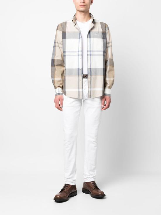 26SS 바버 긴팔 셔츠 MSH5071 TN88 Beige - BARBOUR