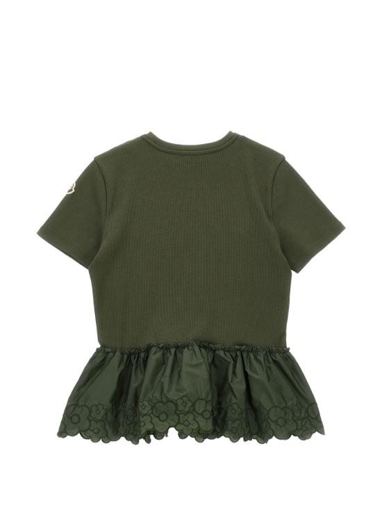 26SS [키즈] 몽클레어 티셔츠 L19548C00008 89AHP825 Green - MONCLER