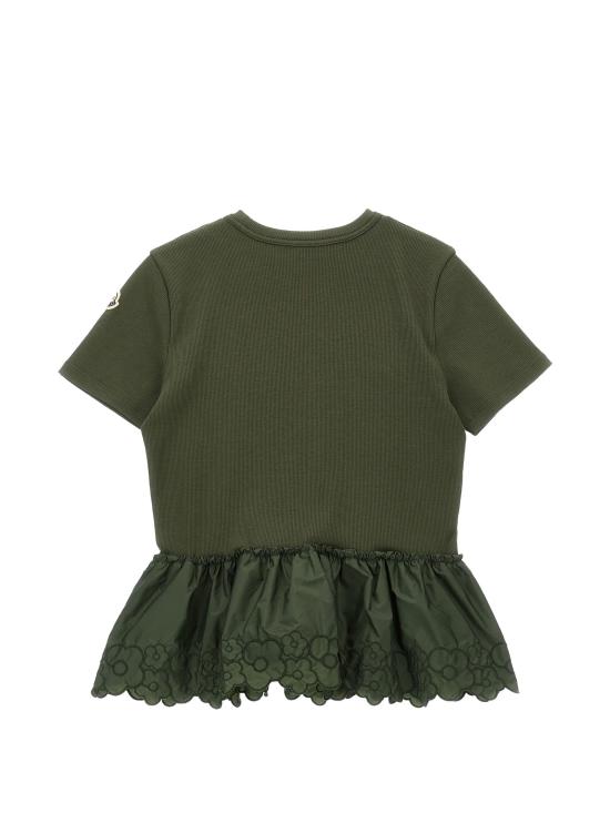 26SS [키즈] 몽클레어 티셔츠 L19548C00008 89AHP825 Green - MONCLER