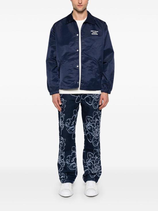 26SS 드롤드무슈 가디건 PERMJT183 PA014NAVY Blue - DROLE DE MONSIEUR